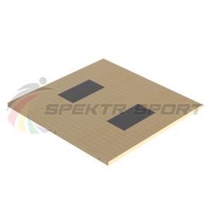 Купить Помост тяжелоатлетический 3х3х0,1м, рез. амортизаторы 1х0,5х0,04м в Куйбышеве 