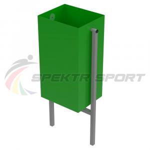 Купить Урна для мусора прямоугольная 370х250х650 мм в Куйбышеве 