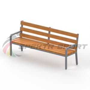 Купить Уличная скамейка со спинкой Дача в Куйбышеве 