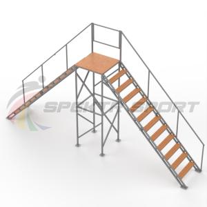 Купить ОКД Сквозная лестница в Куйбышеве 