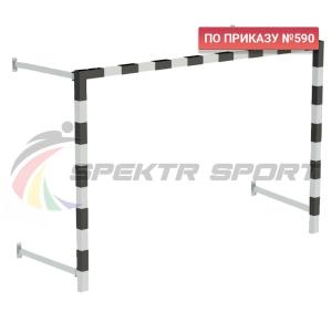 Купить Ворота мини-футбольные складные без сетки 2х3х0,5 м. (к-кт) в Куйбышеве 