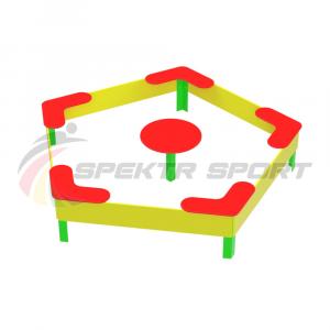 Купить Песочница со столиком и сиденьями в Куйбышеве 