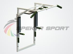Купить Турник 3 в 1 на раме Оптимус разборный цв. белый в Куйбышеве 