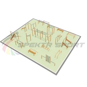 Купить Парковая площадка для Воркаут и WRK 5_76mm в Куйбышеве 
