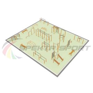 Купить Парковая площадка для Воркаут и WRK 4_76mm в Куйбышеве 