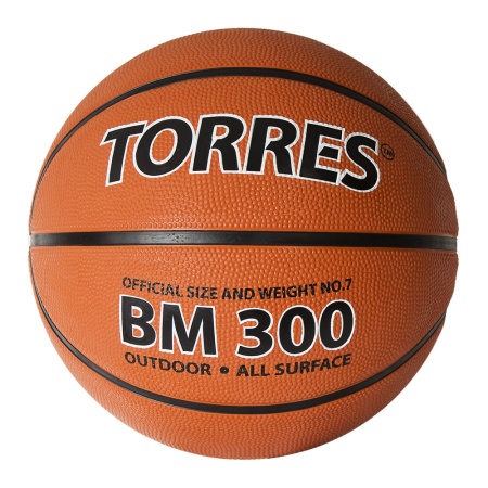 Купить Мяч баскетбольный  "TORRES BM300" р.7 в Куйбышеве 