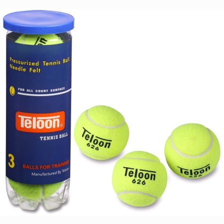 Купить Мяч для большого тенниса Teloon 626Т Р3  (3 шт) в Куйбышеве 