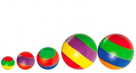 Купить Мячи резиновые (комплект из 5 мячей различного диаметра) в Куйбышеве 