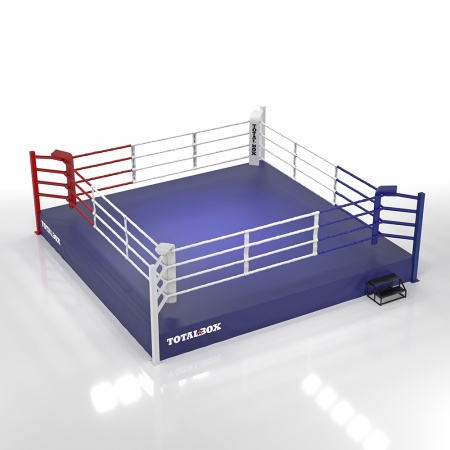 Купить Ринг боксерский Totalbox на помосте 0,5 м, 7х7м, 6х6м. в Куйбышеве 