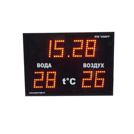 Купить Часы-термометр СТ1.13-2t для бассейна в Куйбышеве 