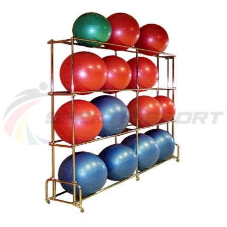 Купить Стеллаж для гимнастических мячей 16 шт в Куйбышеве 