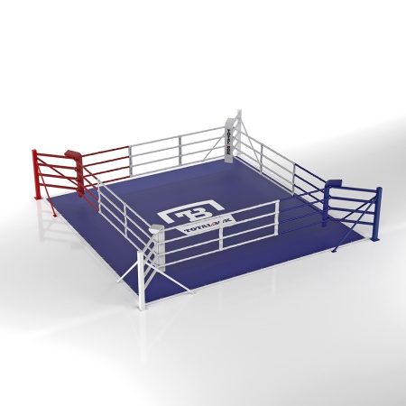 Купить Ринг боксерский напольный Totalbox на упорах 5х5м в Куйбышеве 